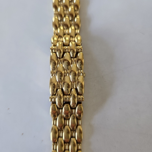 Vintage Armitron Golden Hidden Watch Face watch Bracelet main image 7